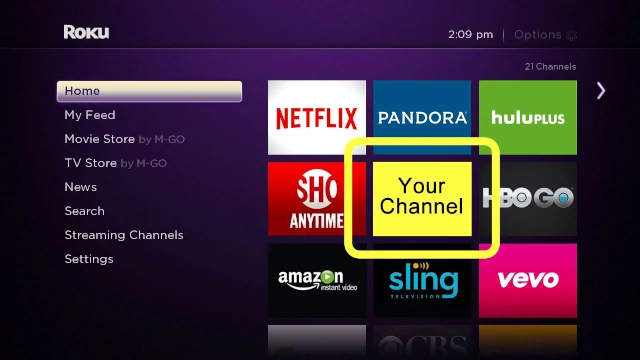 Church live stream on Roku and Apple TV
